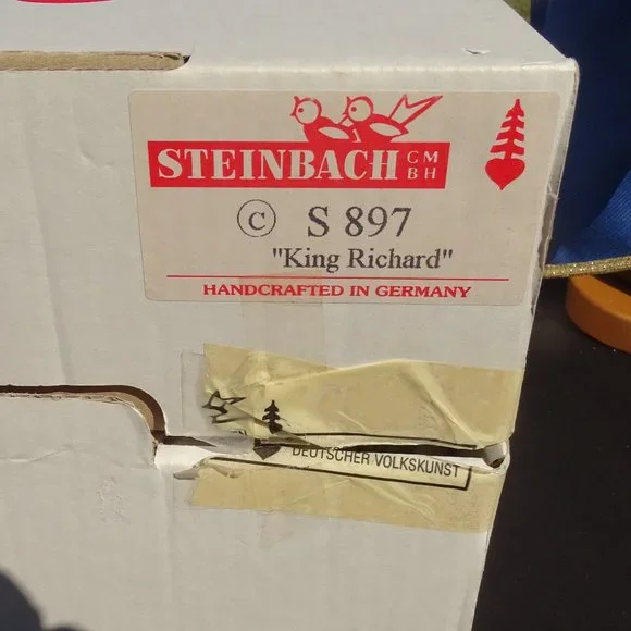 Steinbach Nutcracker King Richard Tales of Sherwood Forest S897 Original Box